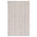 Brown/Gray 96 x 0.31 in Indoor Area Rug - Dakota Fields Corcoran Handmade Tufted Gray/Beige Area Rug Nylon/Viscose/Wool | 96 W x 0.31 D in | Wayfair