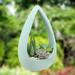 George Oliver Babita Cone Style Air Ceramic Hanging Planter Ceramic in Green/Blue | 5 H x 5 W x 2 D in | Wayfair 350738498A204AE5827560ACC8E2FA4C