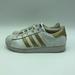 Adidas Shoes | Adidas Superstar Shoes Unisex Boys Girls B39400 | Color: Gold/White | Size: 2bb