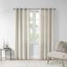 Gracie Oaks Aditi Polyester Solid Piece Dyed Grommet Top Curtain Panel Polyester in White | 84 H in | Wayfair 0F751299A3554618A5011B6F49BDDB4A