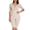 MISS MOLY Bodysuit Shapewear Full Body Shaper for Women Seamless Waist Tummy Control Underwear Slimmer Slimming Post Surgery Beige, XXL