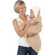Cuddledry Hands Free Baby Bath Towel | Luxuriously Soft Bamboo & Cotton Hooded Baby Towel | Apron Towel for Safe Babies Bathtime | Perfect Newborn Gift | Oatmeal