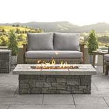SEDONA Rectangle Concrete Propane or Natural Gas Fire Pit Table by Real Flame Concrete in Gray/White | 15.25 H x 52.25 W x 31.25 D in | Wayfair