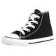 Converse All Star Hi Canvas Infant Trainers Black White - 4 Infant UK