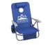 Kamp-Rite Sac it Up Conhole Folding Beach Chair Metal in Blue | 31 H x 25 W x 42 D in | Wayfair BC049