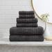Ebern Designs Wardour 6 Piece Towel Set Terry Cloth/100% Cotton in Gray | 30 W in | Wayfair 719198D2749A419D9CA721A56056AB00