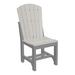Ebern Designs Checketts Adirondack Bar Height Patio Dining Chair Plastic/Resin in Gray | 53.25 H x 20.25 W x 24.25 D in | Wayfair