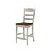 Monarch Antiqued White Bar Stool - Homestyles Furniture 5020-89