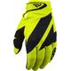 FXR Clutch Strap Motocross Handschuhe, schwarz-gelb, Größe S