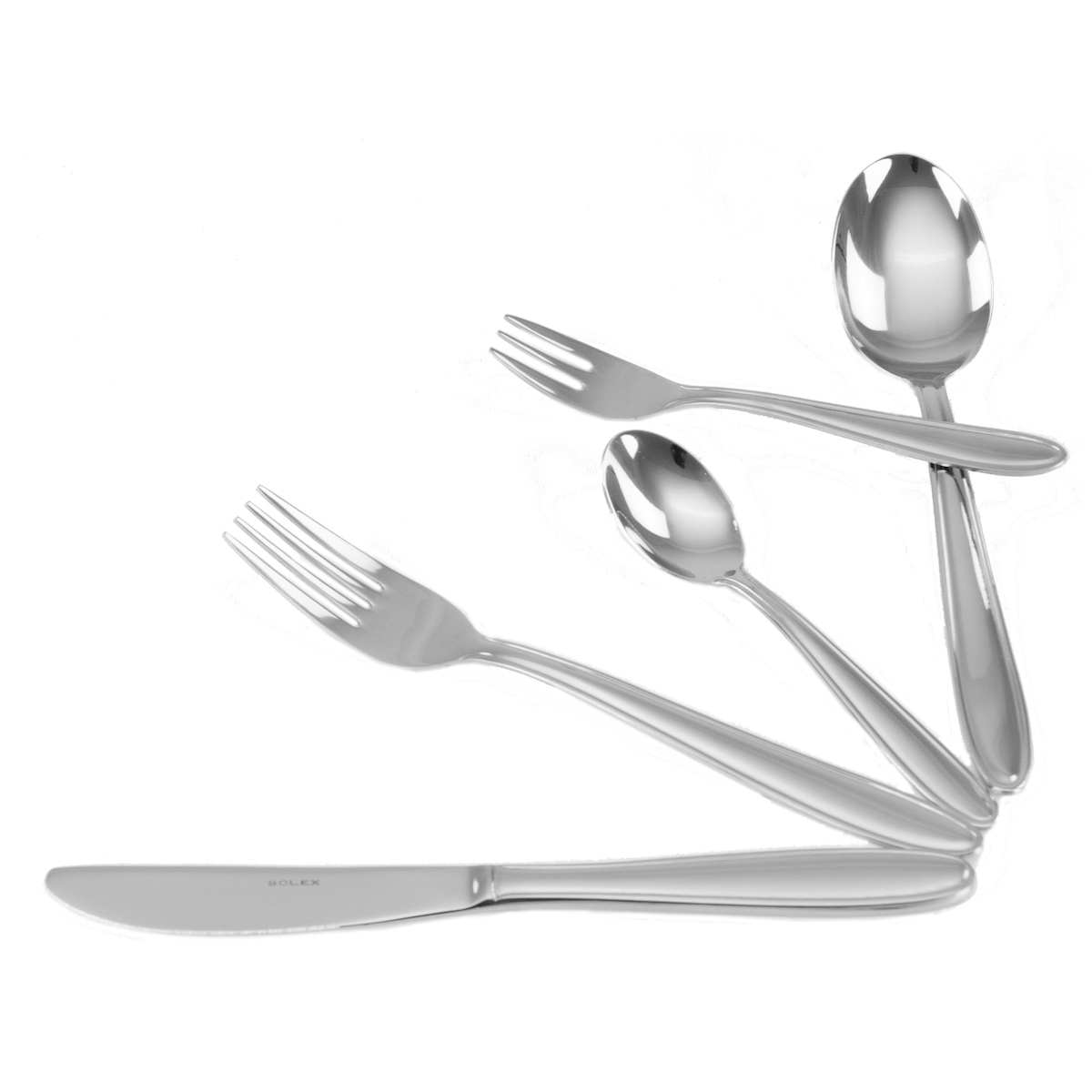 Solex Pronto Besteckset 120 teilig für 24 Personen Image