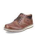 Rieker Herren Bequemschuhe 18440, Männer Schnürhalbschuhe,wasserdicht,riekerTEX,Komfortschuhe,Halbschuhe,schnürschuhe,Man,braun (25),41 EU / 7.5 UK