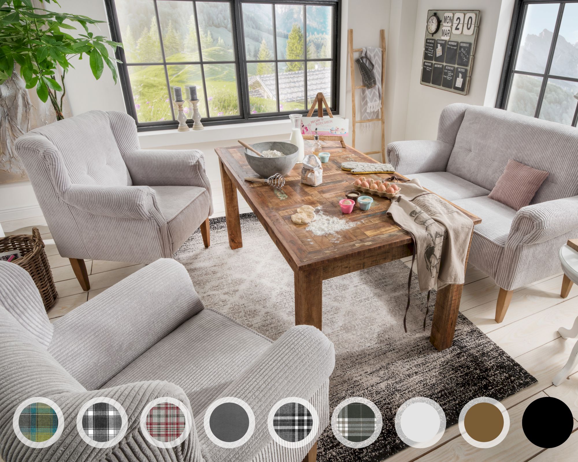 Massivholz »Pavolo« Sessel PK D 4801 / Buche wenge