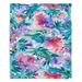 East Urban Home Floral Destiny 5 Soft Sherpa Blanket Microfiber/Fleece/Microfiber/Fleece | 51 W in | Wayfair 8F6CB0662BAD4F2386C92B264260F98B