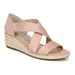 LifeStride Siesta Women's Wedge Espadrille Sandals, Size: 8.5 Wide, Pink