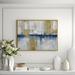 Casa Fine Arts Horizon in the Mist - Painting Print on Canvas in Blue/Gray | 18 H x 24 W x 2 D in | Wayfair 33580-01