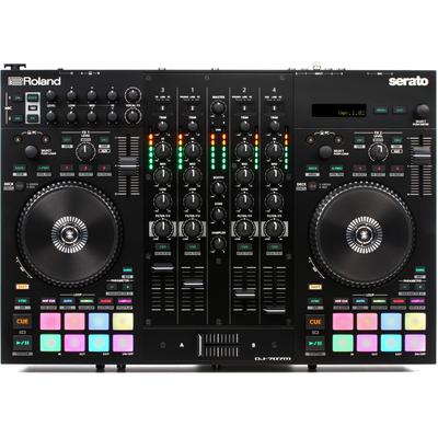 Roland DJ-707M 4-deck Serato DJ Pro Controller with Drum Machine and Vocal Transformer