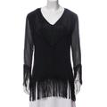 Anthropologie Tops | Anthropologie What Goes Around Comes Around Top | Color: Black | Size: S