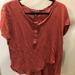 Free People Tops | Burnt Orange Free People Top | Color: Orange/Red | Size: L