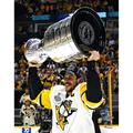 Sidney Crosby Pittsburgh Penguins Unsigned 2017 Stanley Cup Champions Raising Photograph