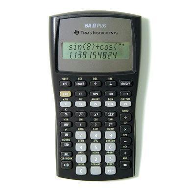 Texas Instruments BA-IIPLUS Business Calculator