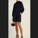 Anthropologie Dresses | M.I.H Jeans Corduroy Navy Mini Dress From Anthro | Color: Blue | Size: Xs