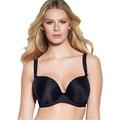 Freya Deco Underwired Moulded Plunge Bra AA4234 (30DD, Black)