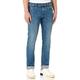 camel active Herren Jeans Regular Fit Jeans Hose Houston, Mittelblau, 42W / 38L