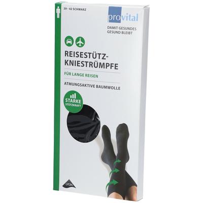 Provital Reisekniestrümpfe Gr.39-42 schwarz 2 St Sonstige Image