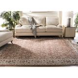 Red/White 48 x 0.25 in Indoor Area Rug - Lauren Ralph Lauren Ralph Lauren Helena Power Loomed, Polyester Pile, Beige/Light Rust Area Rug Polyester | Wayfair