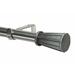 Darby Home Co Sandra 1.125" Single Curtain Rod in Gray | 3.5 H x 120 W x 5.25 D in | Wayfair 703A7BF6716C48B4AB31AB9B02E4AD5B