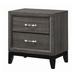 Latitude Run® 2 Drawer Nightstand, Metal | 24.75 H x 23.5 W x 16.25 D in | Wayfair DA799BC881AF4089BBC859D6914E7BCB