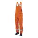 JAK Workwear 12-12103-007-088-90 Modell 12103 EN ISO 1149-5 Antiflame Latzhose, Orange, EU 50/88 Größe, 90cm Schrittlänge