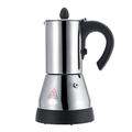 Taidda Electric Coffee Maker, Safe Simple 200/300ml Electric Stainless Steel Espresso Coffee Mocha Pot Electric Coffee Maker for Home Office 300ml