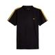 Lyle and Scott Mens Taped T-Shirt - Cotton - S True Black