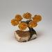 Astro Gallery of Gems Small Citrine Clustered Gemstone Tree on Citrine Matrix (The Calming Tree) Stone, in Black/Gray/Orange | Wayfair S-CT/CT- 6