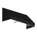 Awntech Slope Window Awning Wood in Black | 24 H x 52.5 W x 42 D in | Wayfair EF2442-WH-4K