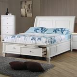 Lark Manor™ Aivry Full Storage Bed Wood in Brown/Green/White | 51.75 H x 58 W x 89.75 D in | Wayfair 21918756C5BB4100B69D7061A817543E