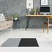 White 36 x 0.25 in Area Rug - East Urban Home Las Vegas Football Black/Area Rug Polyester | 36 W x 0.25 D in | Wayfair