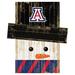 Fan Creations NCAA Snowman Head Decorative Accent Wood in Brown | 19 H x 16 W x 0.38 D in | Wayfair C0921L-Arizona