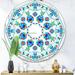 East Urban Home Ottoman Flower Crown Farmhouse Accent Mirror Resin | 23.6 H x 23.6 W x 0.24 D in | Wayfair D3B82B9E643C4B638CBC9E8C086E4DF7