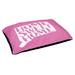 East Urban Home Sweet Connecticut Outdoor Dog Pillow Metal in Pink | 7 H x 50 W x 40 D in | Wayfair 0EBD2367D2694426A55D07F5FD4E5690