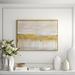 Casa Fine Arts Untitled Original No1 - Floater Frame Painting Print on Canvas in Brown | 41 H x 61 W x 2 D in | Wayfair 33446-01