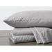 Coyuchi Crinkled Percale 100% Cotton Pillow Case 100% Cotton Percale in Gray | 20 H x 40 W in | Wayfair 1022669