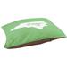 East Urban Home sboro North Carolina Indoor Dog Pillow Metal in Green | 7 H x 50 W x 40 D in | Wayfair 6F2D2AA9E289433B839D9763C05200AC