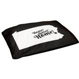 East Urban Home Sweet Allentown Outdoor Dog Pillow Metal in Black | 6.5 H x 40 W x 30 D in | Wayfair 0166720168D3402F8549897E4CE4CB21