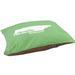 East Urban Home Memphis Tennessee Indoor Dog Pillow Metal in Green | 7 H x 50 W x 40 D in | Wayfair 9C5F663BFAB54649A636984D26D17CE7