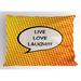 East Urban Home Book Live Laugh Love Sham Polyester | 20 H x 30 W x 0.1 D in | Wayfair 1BFEE2C76479440C8D87C6389D91215D