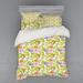 East Urban Home Duvet Cover Set Microfiber in Pink/Yellow | Queen Duvet Cover + 3 Additional Pieces | Wayfair 11D5E5B6FA834ED18B26F58A4399180E