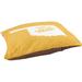 East Urban Home Sweet Home Tulsa Indoor Dog Pillow Metal in Yellow | 6.5 H x 40 W x 30 D in | Wayfair 8CCE3D9BFF3F4181810E43BDD04C76E7