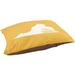 East Urban Home Sweet Norfolk Indoor Dog Pillow Polyester in Yellow | 6 H x 28 W x 18 D in | Wayfair 30CEDBE88F2C4209B81B14DA043FE43A